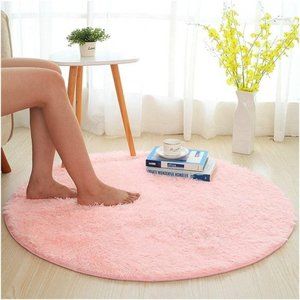 New Bedroom Rugs 4 X 4 Feet Pink